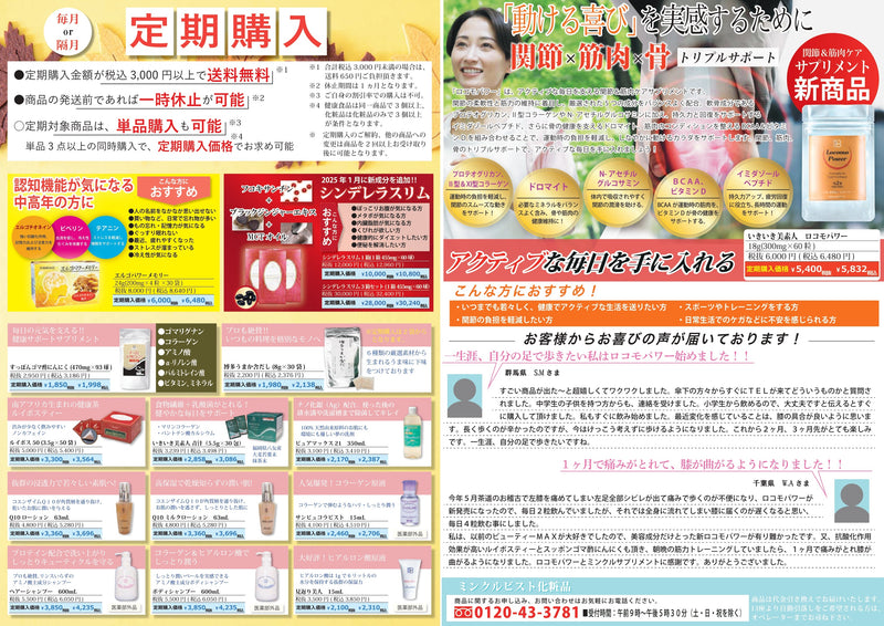 DM(10月-12月)　定期　チラシ<br><small style="letter-spacing: 0.01em;">★キャンペーン12月31日23時59分迄★</small>